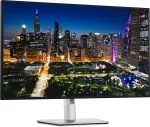 DELL UltraSharp U3225QE kompiuterio monitorius 80 cm (31,5 colio) 3840 x 2160 pikselių 4K Ultra HD LCD juodas, sidabrinis