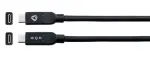Kramer Electronics C-U32/MFF-10 Pasyvus USB-C laidas (USB-C ki&scaron;tukas į USB-C ki&scaron;tuką, 4K@60Hz 4:4:4, 10Gbps, lankstus) - 3m