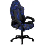 Gaming kėdė Thunder X3 BC1 Camo Blue su auk&scaron;čio reguliavimu ir atlo&scaron;imo funkcija