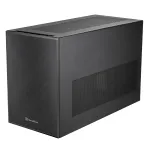 Korpusas SilverStone SST-SG17B Micro-ATX / Mini ITX - juodas
