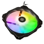 SilverStone SST-AS140B Air Slimmer 140 PWM korpuso ventiliatorius, 140 mm, 1700 aps./min., 33 dB, juodas