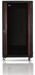 GETFORT 19 inch CALI 24U 600x600 Floor Standing Rack Cabinet Black