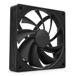 NZXT au&scaron;inimo ventiliatorius F120q 120mm juodas tylus oro srautas