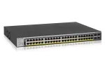 NETGEAR GS752TP-300EUS tinklo jungiklis Valdomas L2/L3/L4 Gigabit Ethernet (10/100/1000) Maitinimas per Ethernet (PoE) 1U Juodas
