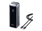 Anker Prime Power Bank 220W, 20 000 mAh, 2x USB-C ir 1x USB-A, juoda