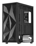 GENESIS Diaxid 605F Midi Tower Korpusas Juodas