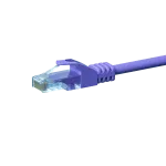 DSIT Cat 5e U/UTP tinklo jungiamasis laidas, 15 m, violetinis, CCA, RJ45, Gigabit Ethernet
