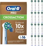 Oral-B Pro CrossAction keičiamos &scaron;epetėlių galvutės, 16 vnt