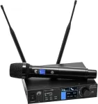 OMNITRONIC UHF-601 vieno kanalo UHF belaidė mikrofonų sistema 520-554 MHz 13063601