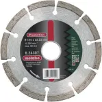 Metabo deimantinis pjovimo diskas 624310000, 230 mm skersmuo, 22,23 mm kiaurymė, segmentuotas, universalus