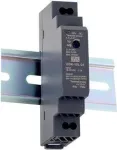 MEAN WELL DDR-15L-12 DIN bėgio DC-DC keitiklis 15W 12V 1,25A