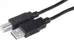 Exertis Connect USB 2.0 kabelis A į B Male 3m juodas 532450