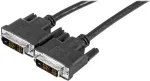 EXERTIS CONNECT DVI-D Single Link monitoriaus kabelis, 18+1 kontaktų DVI-D vyri&scaron;kas &ndash; DVI-D vyri&scaron;kas, 3,0 m, juodas 127480