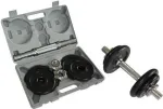 Schildkr&ouml;t Fitness reguliuojamų hantelių rinkinys 2 x 10 kg su laikymo dėklais 960012