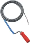 BR&Uuml;DER MANNESMANN kanalizacijos valymo spiralė Standard 16 mm x 2,3 m su T formos veržlės jungtimi (49905)