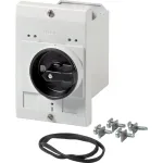 Eaton tu&scaron;čias korpusas su sukimosi jungikliu E-PKZ0-G, pavir&scaron;inio montavimo, 129 x 85 x 80 mm, pilkos spalvos 072907