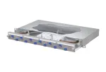 METZ CONNECT 12x LC-Duplex OS2 vienmodo optinio skirstytuvo suvirinimo skydas, 1U, &scaron;viesiai pilkas 1504697412-F