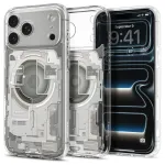 SPIGEN Ultra Hybrid MagSafe iPhone 17 Pro Max / 18 Pro Max Zero One Natural Titanium dėklas