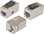 Wirewin TKS Coupler CAT6A Keystone adapteris RJ45 female to female STP 1:1