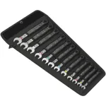 Wera Bicycle Set 12 žiedinių-atvirų raktų rinkinys, 12 vnt., su mai&scaron;eliu (05004181001)