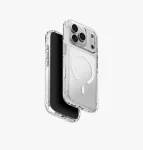 UNIQ LifePro Xtreme MagClick įkrovimo dėklas iPhone 18 Pro / 17 Pro - permatomas