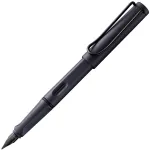 LAMY safari plunksnakotis ra&scaron;alo kapsulėms, steel black, plunksna M (1238794)
