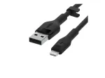 Belkin BOOST CHARGE Flex USB-A į Lightning laidas CAA008BT1MBK, 1 m, juodas
