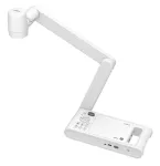 Epson ELPDC30 V12HB09080 dokumentų kamera, 4K UHD (3840 x 2160), 13 MP, 23x skaitmeninis / 10x optinis priartinimas, CMOS, HDMI/USB/Wi-Fi, balta