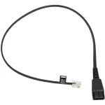 Telefoninis kabelis Jabra 8800-00-25 0,5 m Juoda