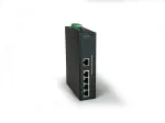 Nevaldomas perjungiklis LevelOne IFS-0501 5 prievadų Fast Ethernet pramoninis perjungiklis
