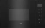 Įmontuojama mikrobangų krosnelė su griliu BEKO BMGB25353B 25 L, 900 W, 1000 W grilis, juoda