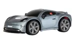 RC Automobilis Bundesliga Mini RC 1:43 Pilkas