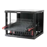 Rack lentyna Techly I-CABINET-TRAY14BK Juoda 4U 19 colių