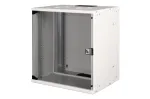 DIGITUS 19 inch 12U sieninis montavimo spintas SOHO PRO 595 x 540 x 400 mm pilka