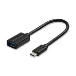 Microconnect USB3.1CAF02 USB-C į USB-A laidas, USB 3.2 Gen 1, 0,2 m, juodas