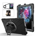 eSTUFF Wombat apsauginis dėklas, skirtas Microsoft Surface Go 2/Go 4, juodas