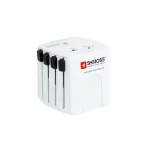 Kelioninis ki&scaron;tukinis adapteris SKROSS MUV Micro universalus 100-250V