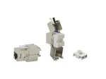 Cat.6A ekranuotas Keystone lizdas Toolfree EQUIP 767222