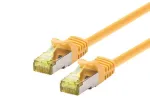 LOGON Professional TCR6ASS150Y komutacinis laidas Cat6a S/FTP (S-STP), AWG26, LSOH, 15 m, geltonas