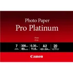 Canon PT-101 Pro Platinum A2 &ndash; 20 lapų auk&scaron;to blizgesio foto popierius