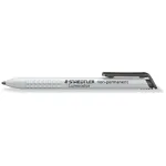 Staedtler Lumocolor 768 permanentinis markeris, kulkos formos antgalis, juoda