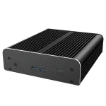 Kompiuterio korpusas Akasa Newton RC Compact fanless ASUS NUC 14 Pro, Mini ITX, juodas