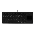 Contour Design Active Key Contour pramoninė klaviatūra IP68 su jutikliniu kilimėliu Mini Wireless Black DE 4400