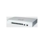 Valdomas L2 gigabitinis eterneto komutatorius Cisco CBS220-8T-E-2G &mdash; 8x RJ-45 10/100/1000, 2x SFP, 1U, 20 Gbit/s, 8192 MAC