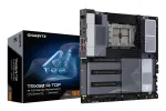 GIGABYTE TRX50 AI TOP-2B pagrindinė plok&scaron;tė &ndash; AMD Ryzen Threadripper PRO 7000, 16+8+4 fazių skaitmeninis VRM, DDR5 iki 5200 MHz, 4xPCIe 5.0 M.2, Wi-Fi 7, 10 GbE LAN, USB 4
