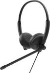 DELL WH125 ausinės su mikrofonu, laidinės, USB-A, juodos