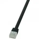 Tinklinis kabelis LogiLink 5 m Cat6 RJ45 juodas U/UTP