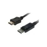 Vaizdo kabelio adapteris Helos 118881 10 m DisplayPort HDMI juodas