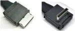 Intel OCuLink kabelių rinkinys AXXCBL470CVCR &ndash; vidinis SAS kabelis, 4i MiniLink SAS (SFF-8611) (M) tiesus į 4i MiniLink SAS (SFF-8611) (M) stačiu kampu, 47 cm