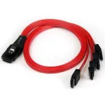 StarTech.com 50 cm SFF-8087 į 4x SATA vidinis Mini SAS į SATA atvirk&scaron;tinis kabelis